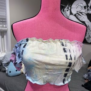 Tie dye crop top